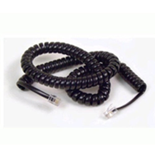 Belkin Pro Series Coiled Telephone Handset Cable 12ft Black | F8V101-12-BK