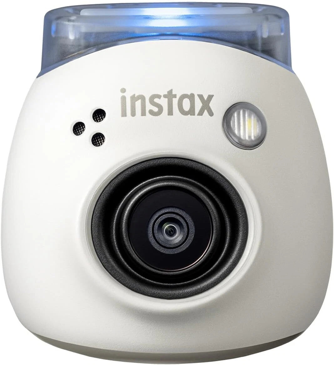 Fujifilm Instax Mini Instant Digital Camera Milky White Selfie Mirror Double Exposure 600023911