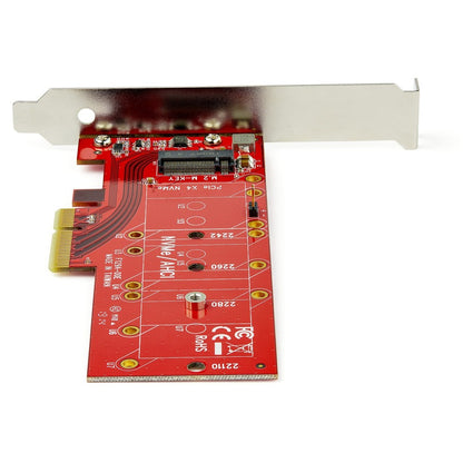 StarTech.com PEX4M2E1 x4 PCIe to M.2 NVMe/AHCI SSD Adapter