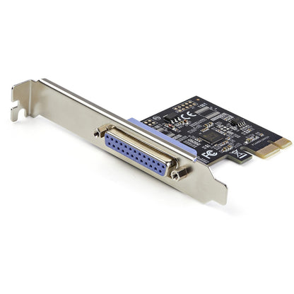 StarTech.com PEX1P2 1-Port Parallel PCIe DB25 LPT Card SPP/ECP
