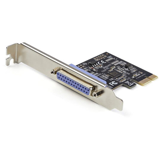 StarTech.com PEX1P2 1-Port Parallel PCIe DB25 LPT Card SPP/ECP