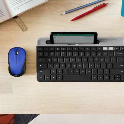 Logitech M325S Blue Wireless Optical Mouse 1000 DPI