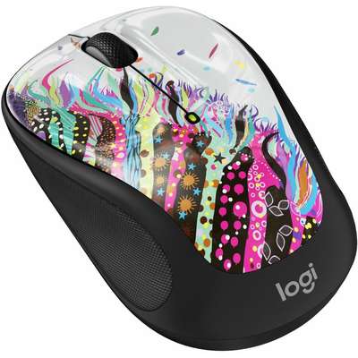 Logitech M325S Wireless Optical Mouse Black 1000 DPI