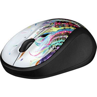 Logitech M325S Wireless Optical Mouse Black 1000 DPI
