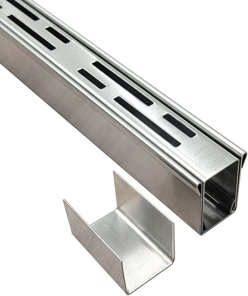 304 Stainless Steel Channel Drain 1-1/4
