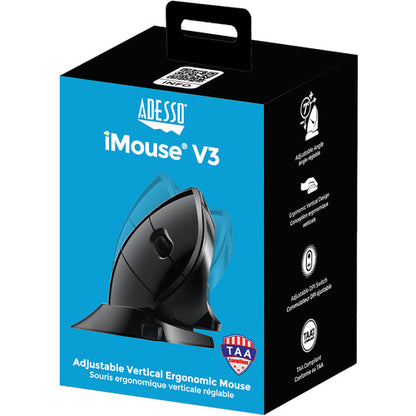 Adesso iMouseV3 USB Adjustable Vertical Mouse
