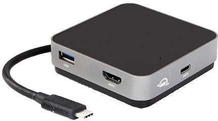 OWC USB-C 5-Port Travel Dock - 4K HDMI, 100W PD, 2x USB-A 10Gbps, Space Gray | OWCTCDK5P2SG
