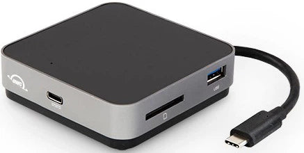 OWC USB-C 5-Port Travel Dock - 4K HDMI, 100W PD, 2x USB-A 10Gbps, Space Gray | OWCTCDK5P2SG