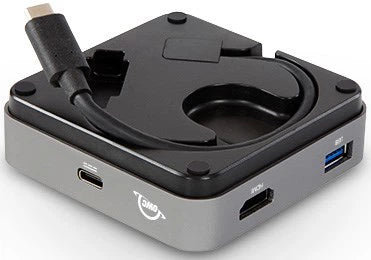 OWC USB-C 5-Port Travel Dock - 4K HDMI, 100W PD, 2x USB-A 10Gbps, Space Gray | OWCTCDK5P2SG