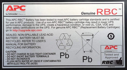 APC APCRBC105 Replacement Battery Cartridge #105 864VAh UPS Battery