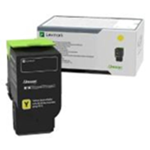 Lexmark 78C0X40 Unison Original Extra High Yield Yellow Laser Toner Cartridge