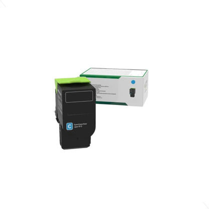 Lexmark 81C0XCG Original Cyan Laser Toner Cartridge Return Program 16200 Pages