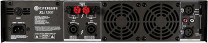 Crown XLi 1500 2-Channel 660W RMS Professional Power Amplifier Dark Gray (NXLI1500-0-US)