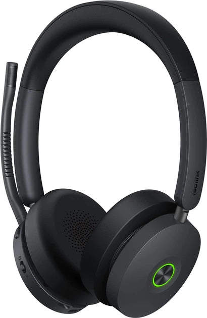 Yealink BH74 UC Wireless Bluetooth Headset, USB-C, Hybrid ANC, 3-Mic AI, 37h Battery, Teams & Zoom