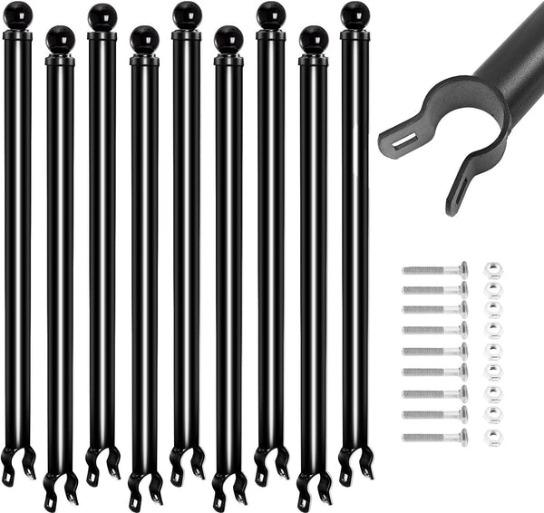 Chain Link Fence Extension for Dogs 9 Pack 25