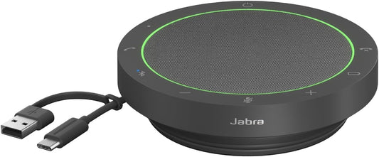 Jabra Speak2 55 Bluetooth 5.1 Speakerphone, USB-C, 4-Mic, Microsoft Teams (2755-109-01)