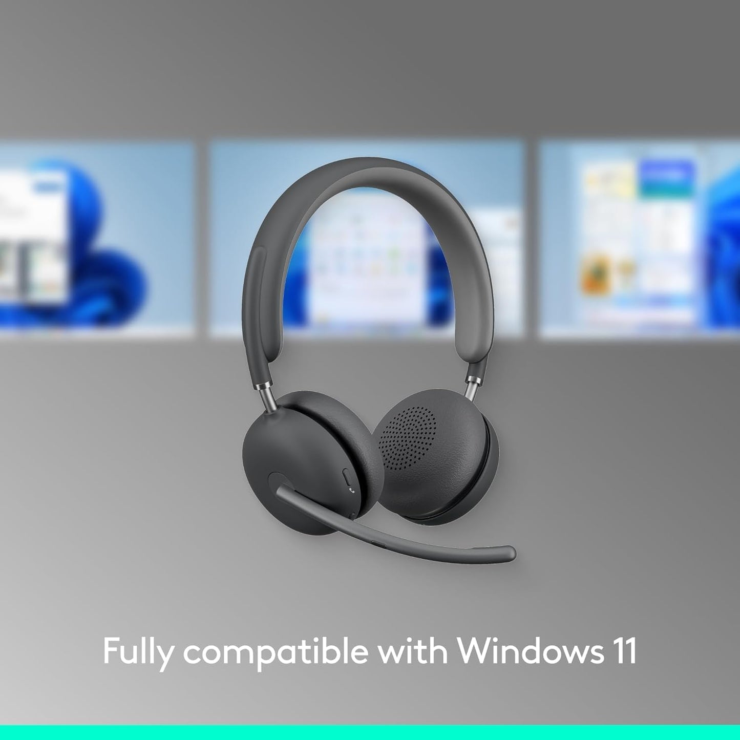 Logitech Zone 950 Wireless ANC Bluetooth Headset Graphite