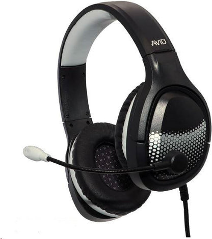 AVID AE-75 Wired Stereo Headset Noise-Canceling Mic 3.5mm