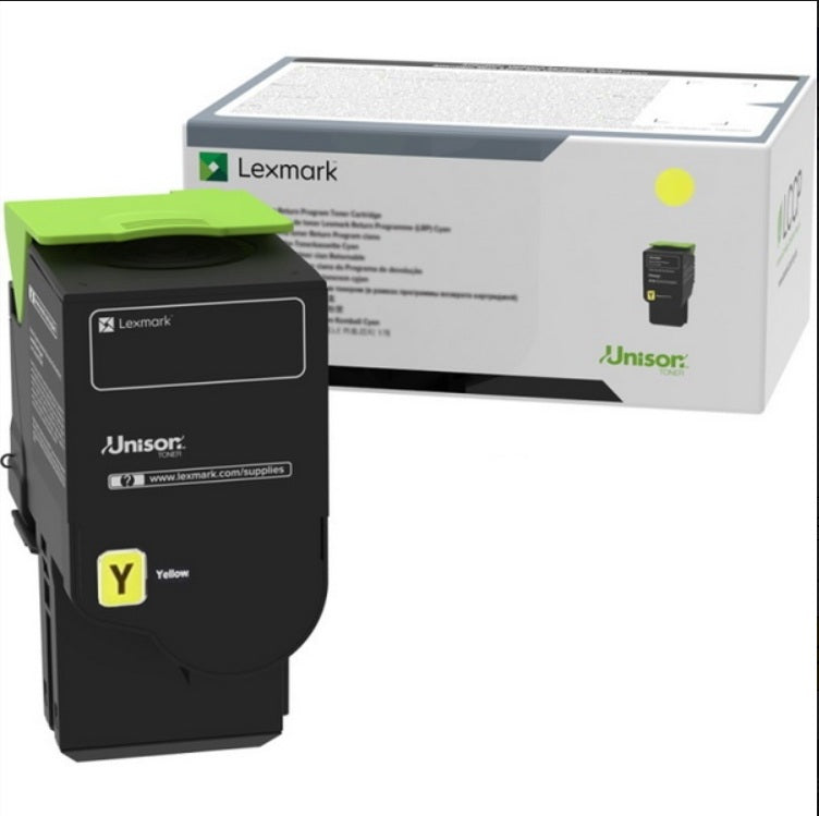 Lexmark 75M0XYG Extra High Yield Yellow Laser Toner Cartridge Return Program