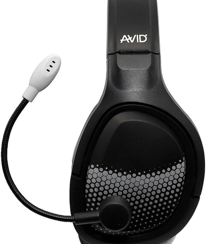 AVID AE-75 Wired Stereo Headset Noise-Canceling Mic 3.5mm