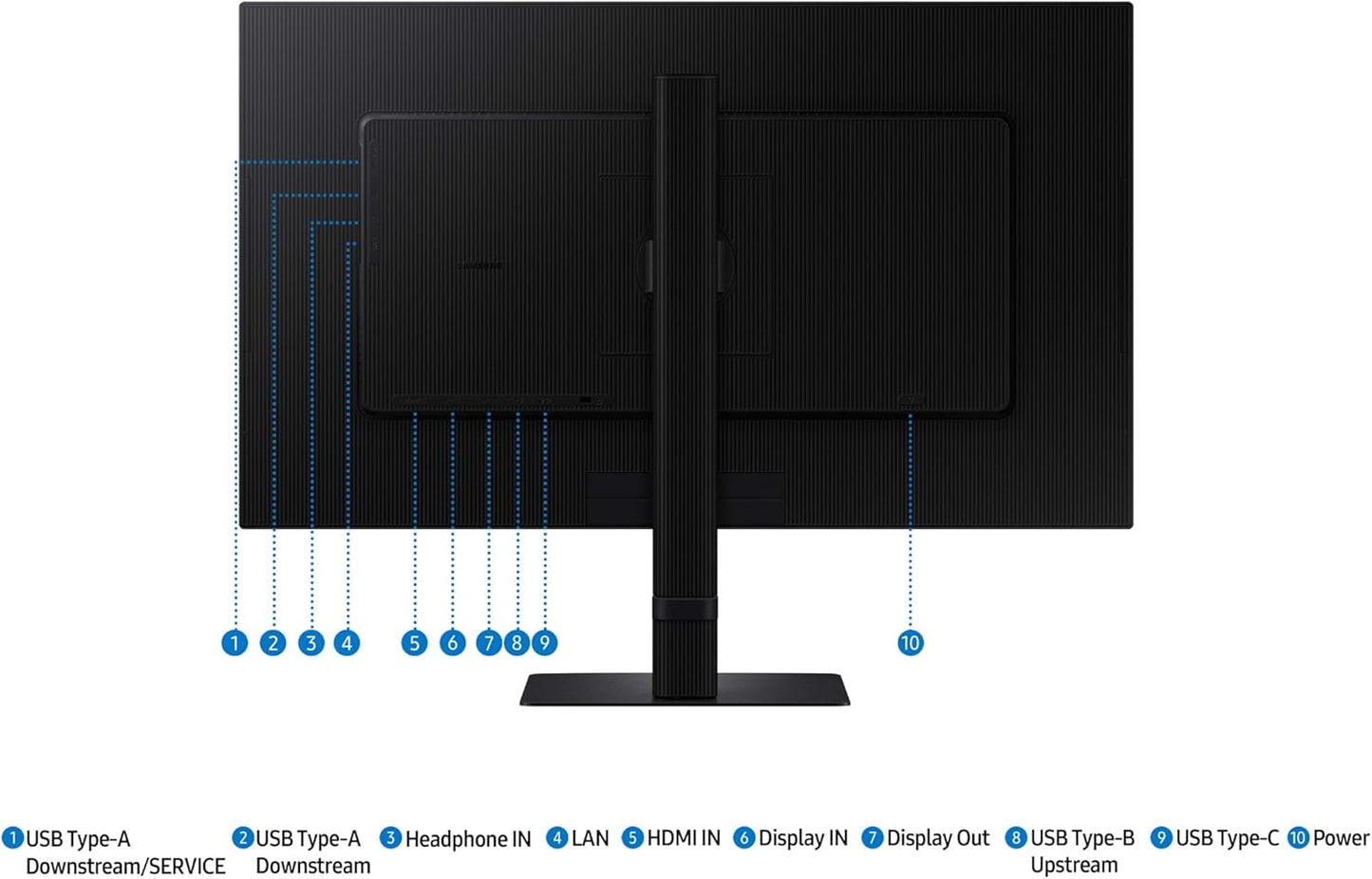Samsung S27D606UAN 27" 4K UHD IPS Monitor - USB-C 65W, HDR10, FreeSync