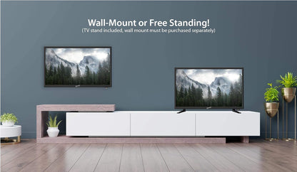 Supersonic SC2411 24" LED TV - HD 720p, Dual HDMI, USB, ATSC Tuner, VESA Mount