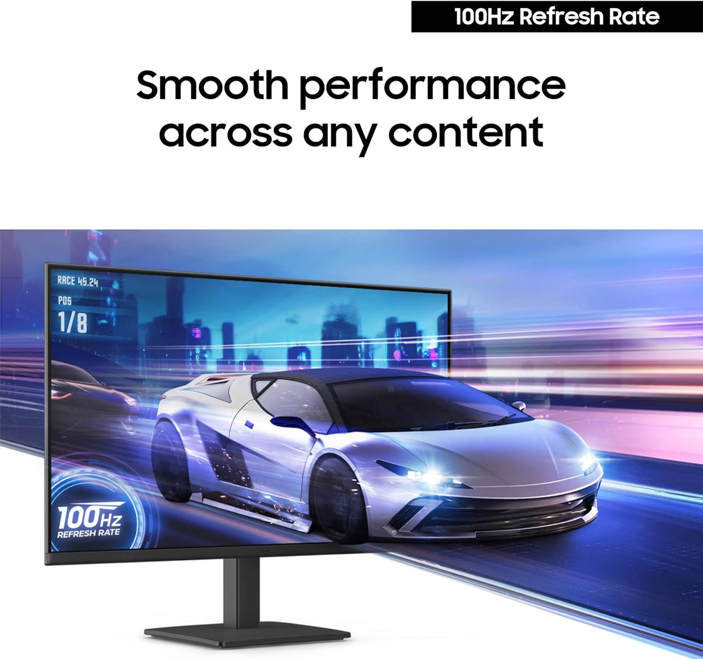 Samsung S22D304GAN 22" FHD VA Monitor – 75Hz, FreeSync, Flicker Free, HDMI, VGA