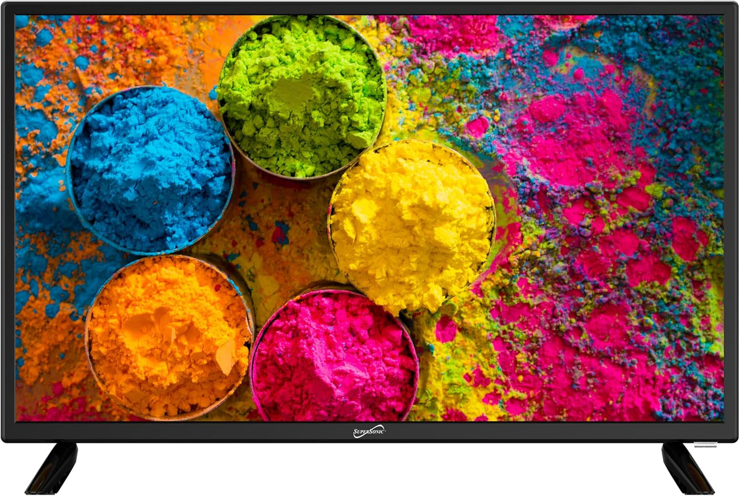 Supersonic SC2411 24" LED TV - HD 720p, Dual HDMI, USB, ATSC Tuner, VESA Mount