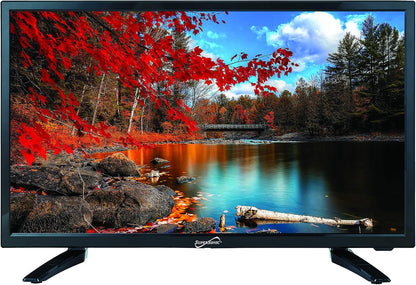 Supersonic SC2411 24" LED TV - HD 720p, Dual HDMI, USB, ATSC Tuner, VESA Mount