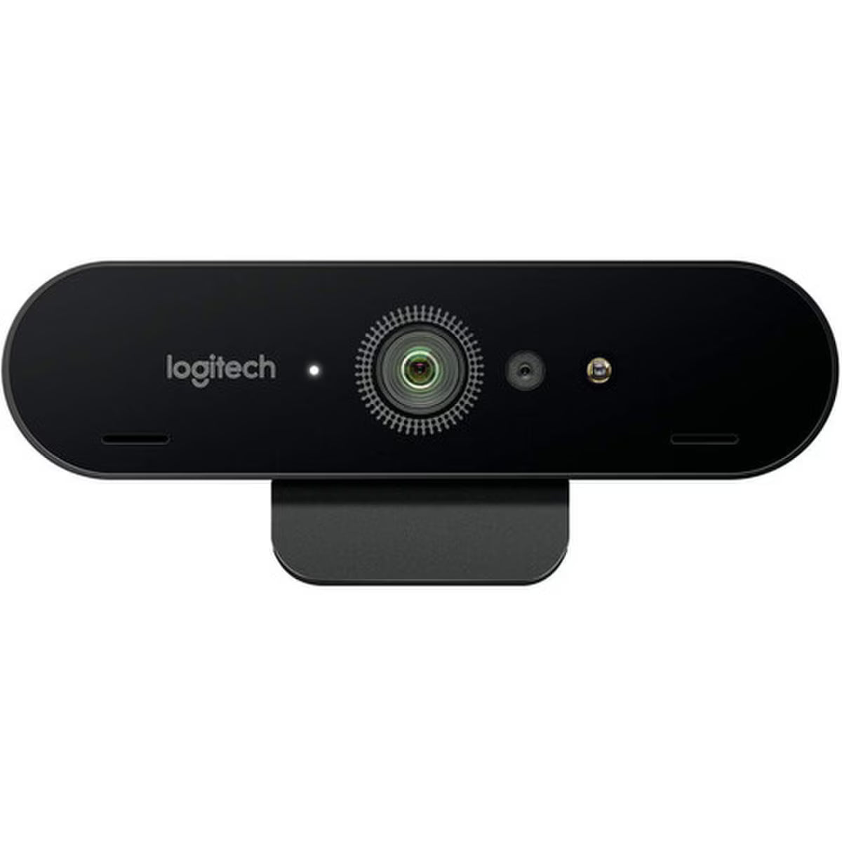 Logitech Brio 4K Webcam for Business – 4K HDR, 90fps, Windows Hello, Dual Mic, USB 3.0, Black (960-001105)