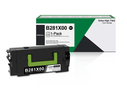 Lexmark Unison B281X00 Extra High Yield Black Laser Toner Cartridge