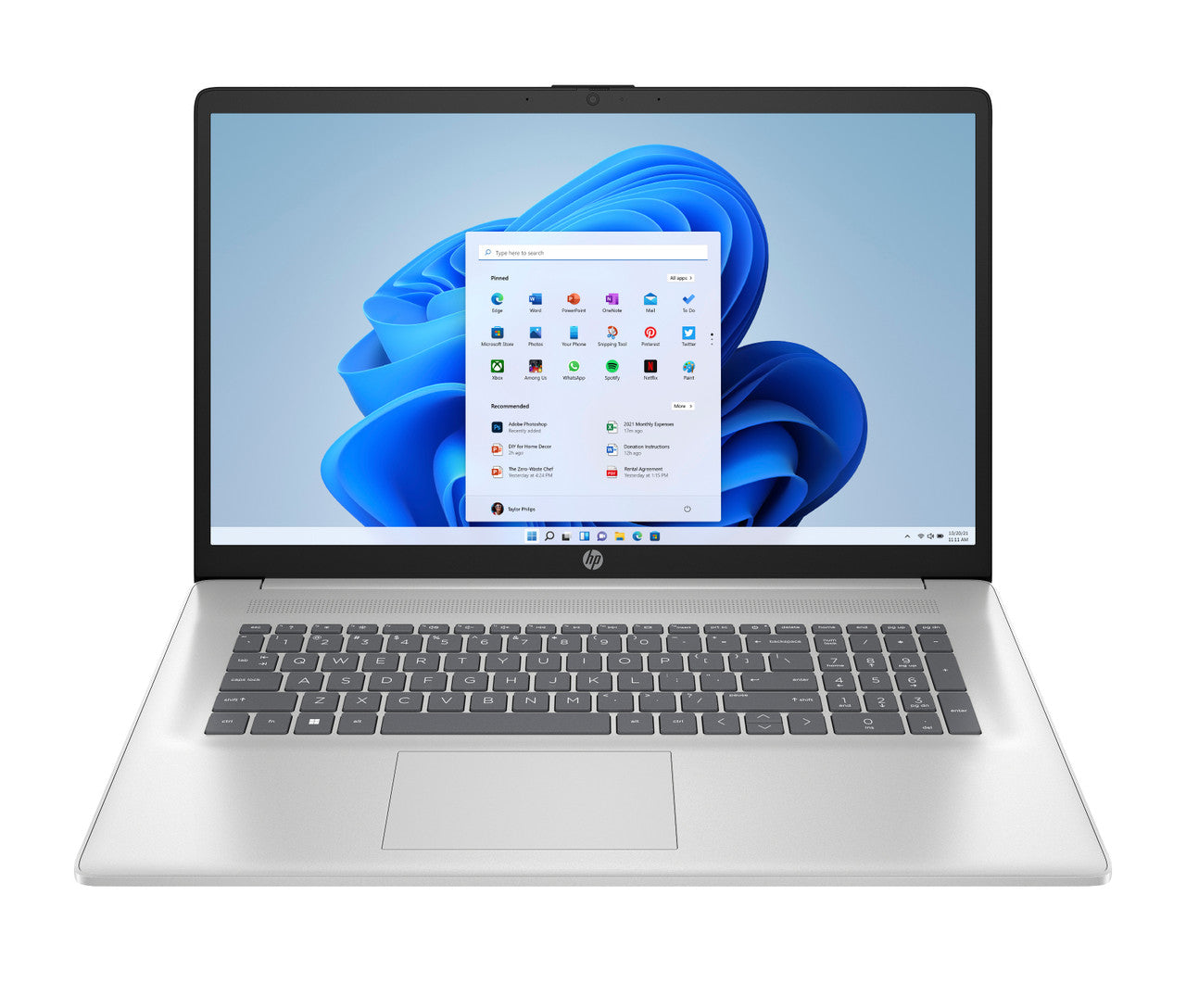 HP 17-cp3077nr 17.3" HD+ Laptop Intel Core i3-1125G4 8GB 256GB SSD Silver (Refurbished)