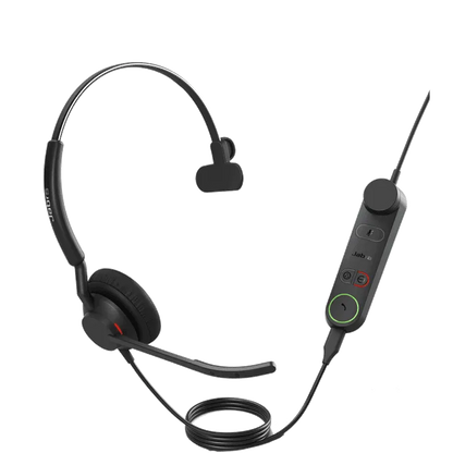Jabra Engage 50 II Link Mono DECT Headset – USB-C/A, Microsoft Teams, 13h Battery, Noise-Cancelling