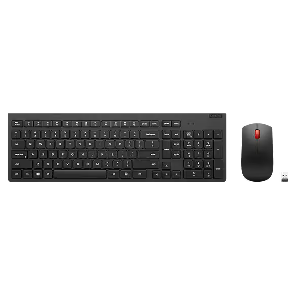 Lenovo ThinkShield TS Slim Combo II Wireless Keyboard Mouse Set TrackPoint Bluetooth 5.1 USB-C AES256 US English 4X31R64316