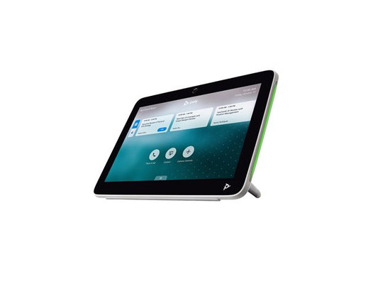 HP Glass Mount for Poly TC10 Touch Panel, White, Wall Mountable (874P6AA)