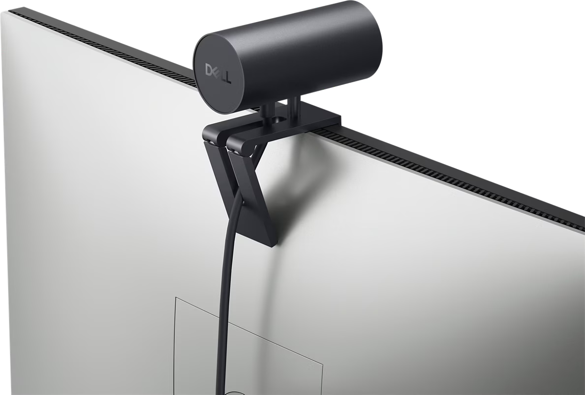 Dell UltraSharp 4K Webcam – 8.3MP, 60fps, AI Auto Framing, 90° FOV, USB-A (WB7022-DDAO)