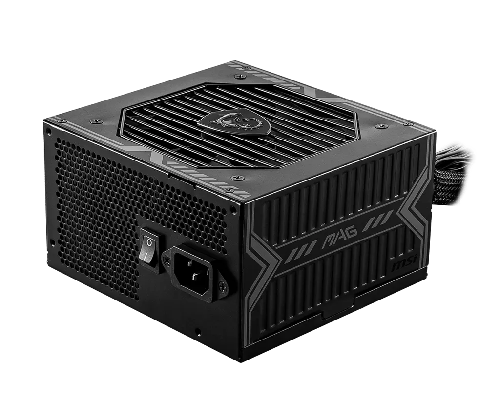 MSI MAG A650GN II 650W ATX Power Supply, 80 PLUS Gold, Non-Modular, ATX 3.1, PCIe 5.1, 10-Year Warranty