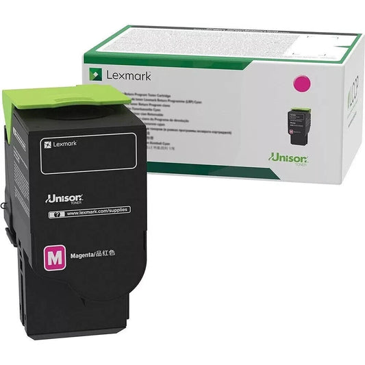 Lexmark Original 81C0XMG Magenta Laser Toner Cartridge Return Program 16.2K